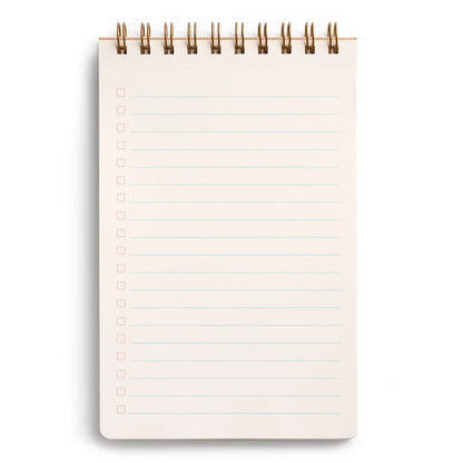 Tomato Green Gingham Task Pad