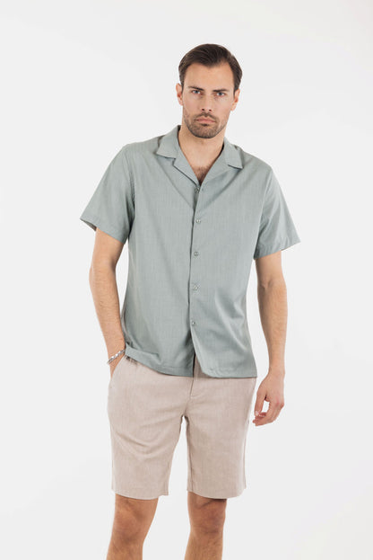 Urban Pioneers Male Tour SS Shirt SS SHIRT LIGHT GREEN