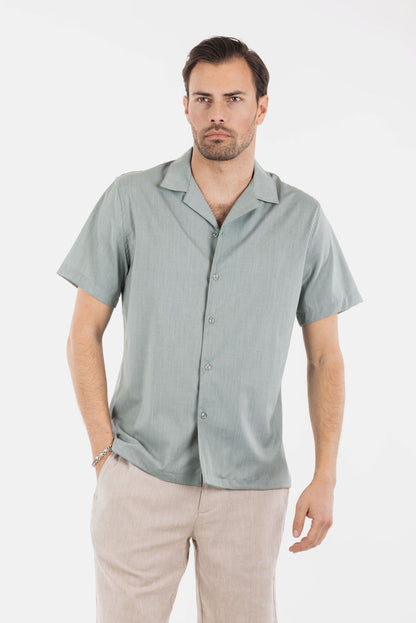 Urban Pioneers Male Tour SS Shirt SS SHIRT LIGHT GREEN