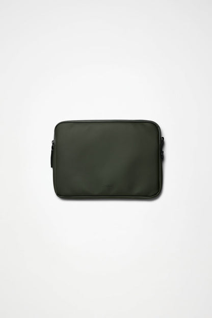 RAINS Trail Laptop Case 13″/14″ Green 2.20L H25 x D2.50 x W35 cm Laptop Case