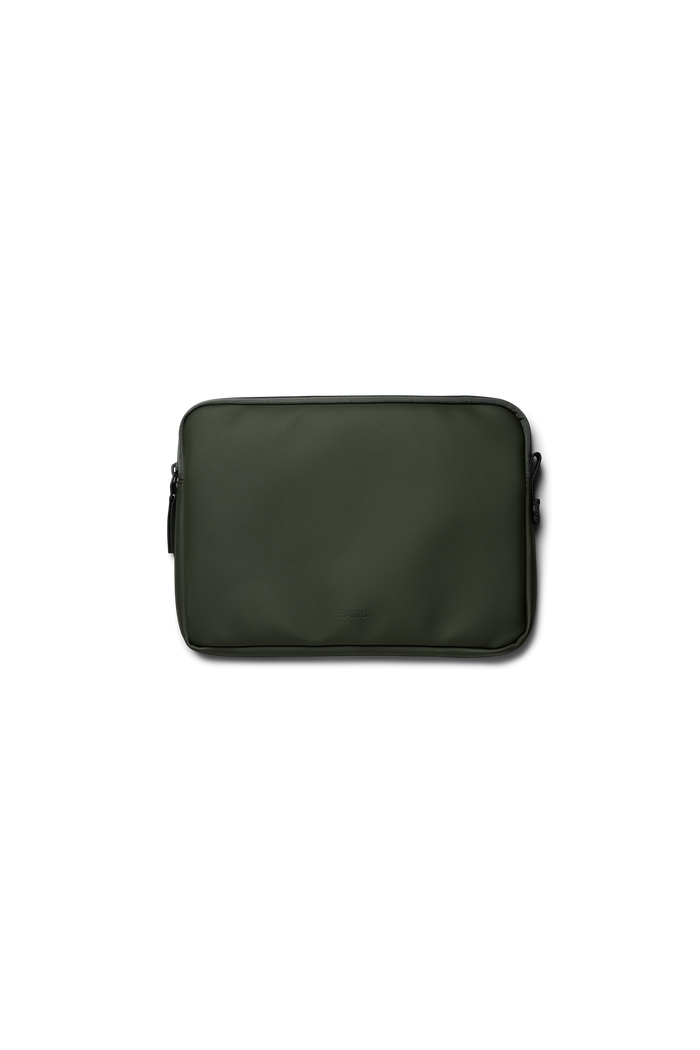 RAINS Trail Laptop Case 13″/14″ Green 2.20L H25 x D2.50 x W35 cm Laptop Case