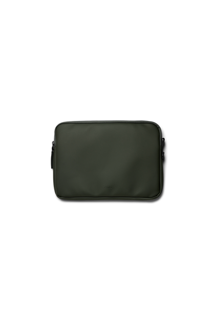 RAINS Trail Laptop Case 13″/14″ Green 2.20L H25 x D2.50 x W35 cm Laptop Case