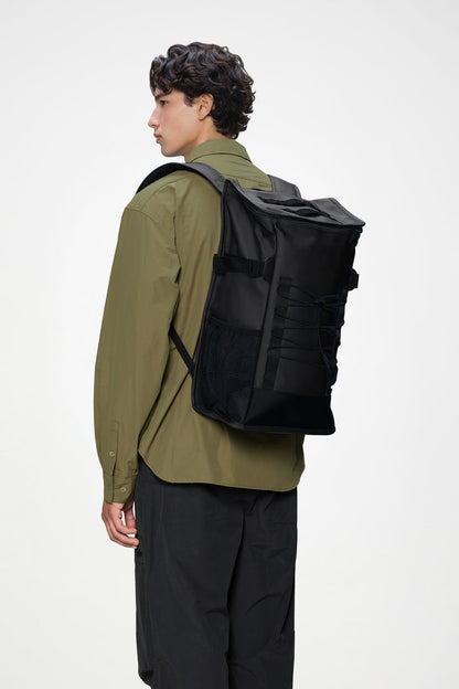 RAINS Trail Mountaineer Bag Black 26L H49 x D18 x W30 cm Backpack