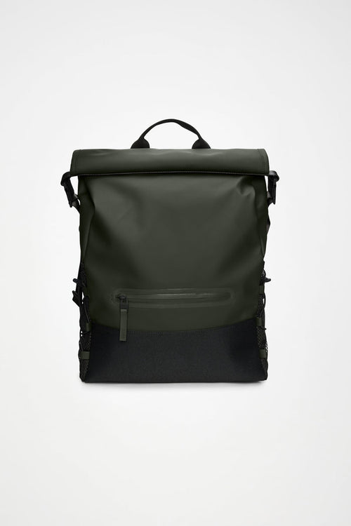 RAINS Trail Mountaineer Rolltop Green 29L H56 x D13 x W32 cm Backpack
