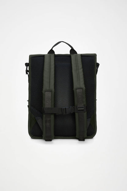 RAINS Trail Mountaineer Rolltop Green 29L H56 x D13 x W32 cm Backpack
