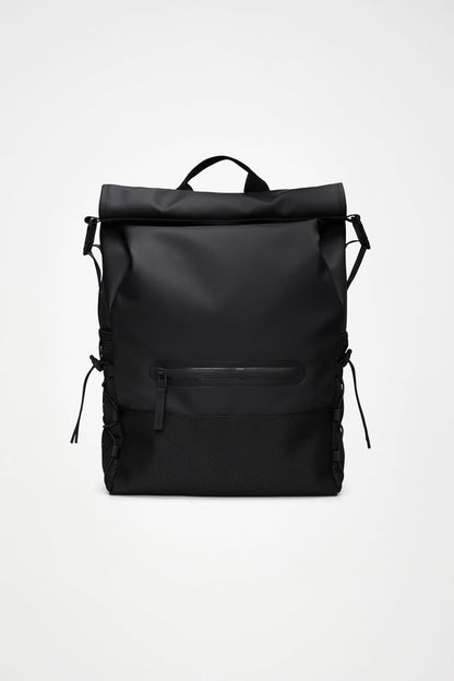 RAINS Trail Mountaineer Rolltop Black 29L H56 x D13 x W32 cm Backpack