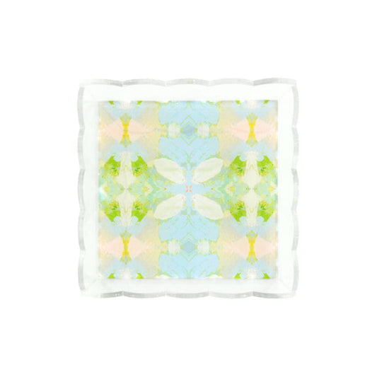 Tray Elephant Falls Scalloped Small