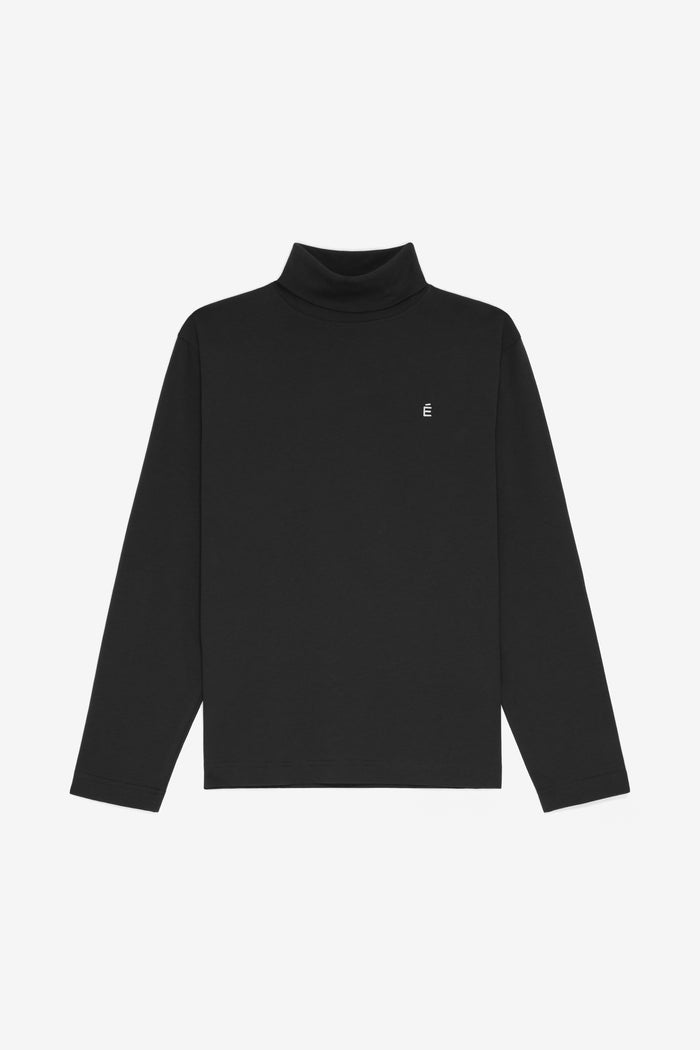ETUDES STUDIO TURTLE NECK TEE SHIRT E BLACK 1