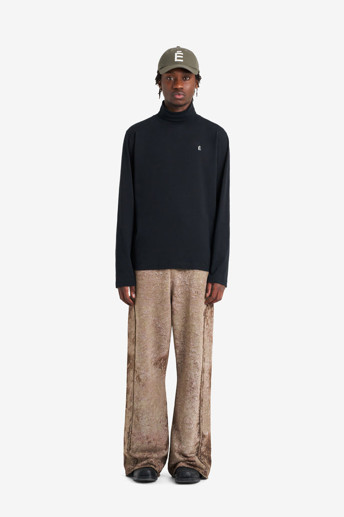 ETUDES STUDIO TURTLE NECK TEE SHIRT E BLACK 2
