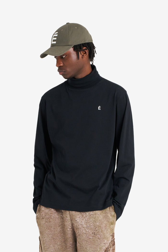 ETUDES STUDIO TURTLE NECK TEE SHIRT E BLACK 3