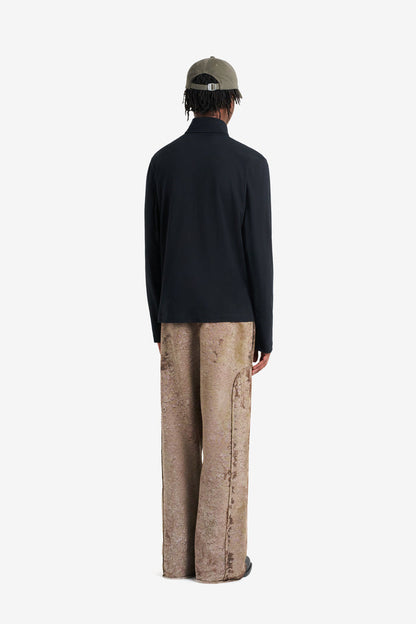 ETUDES STUDIO TURTLE NECK TEE SHIRT E BLACK 4