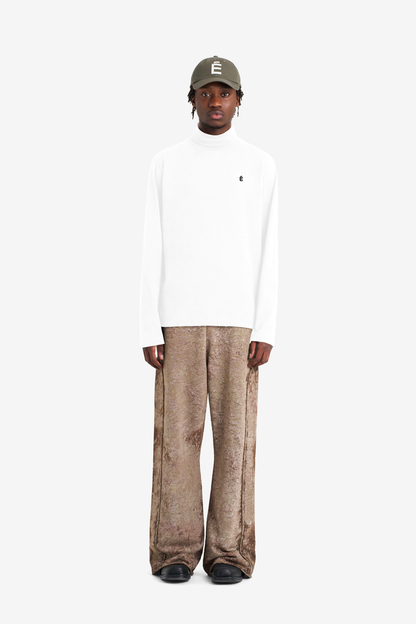 ETUDES STUDIO TURTLE NECK TEE SHIRT É WHITE 2