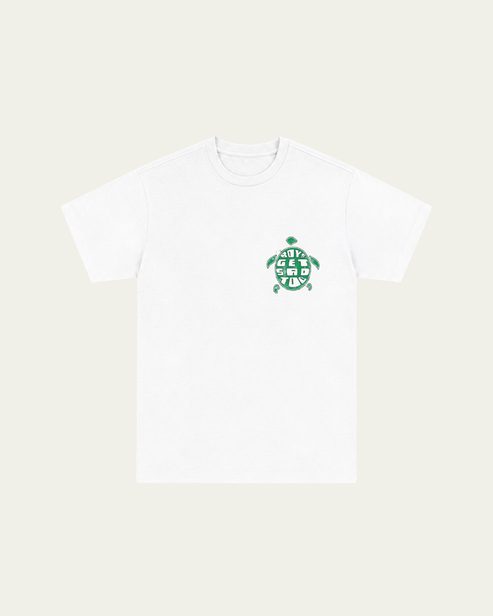 TURTLE WHITE TEE