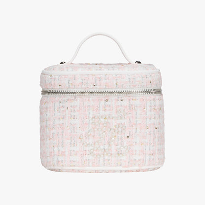 Tweed Mini Bag (Coral)