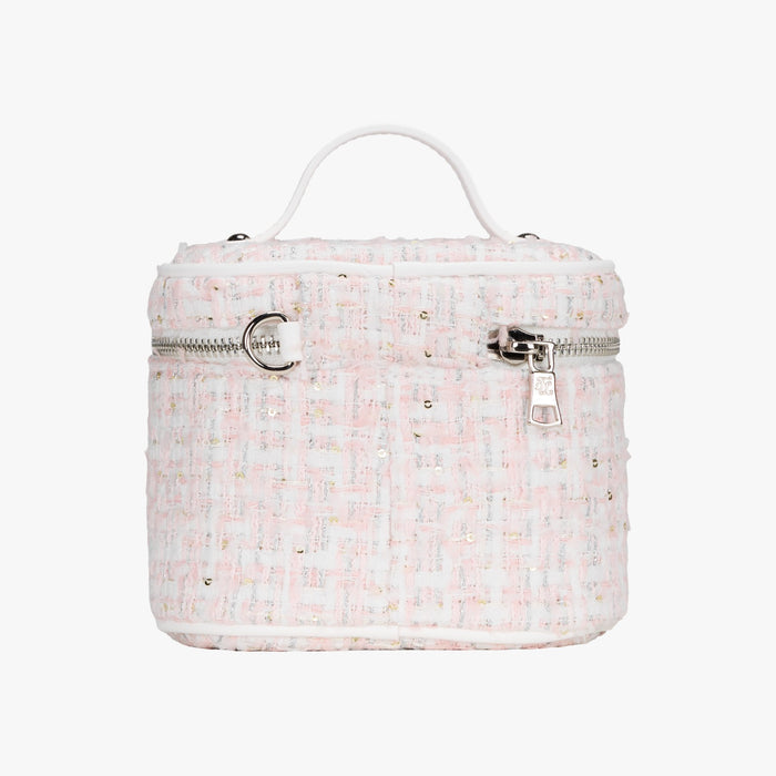 Tweed Mini Bag (Coral)