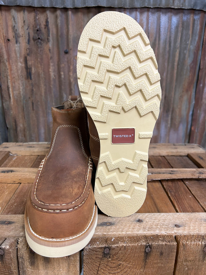 Twisted X 4" Chelsea Wedge Sole Work Boot