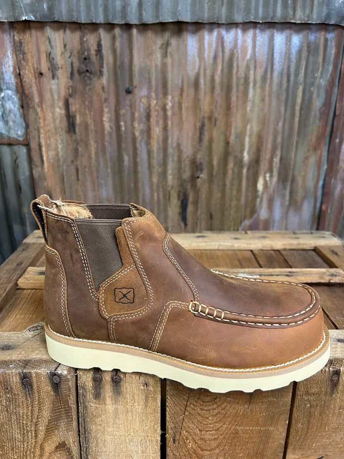 Twisted X 4" Chelsea Wedge Sole Work Boot