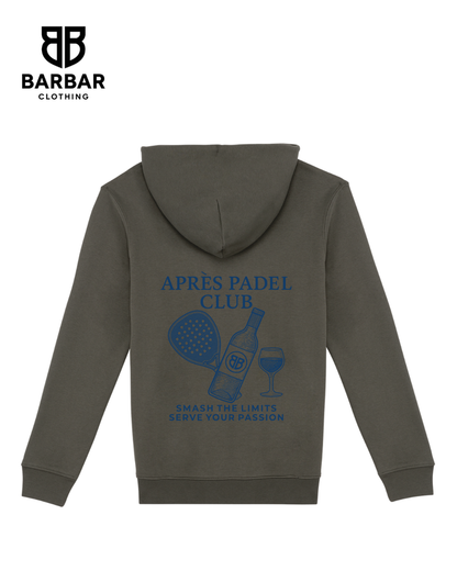 XXS / Organic Kakhi (Navy Blue logo)