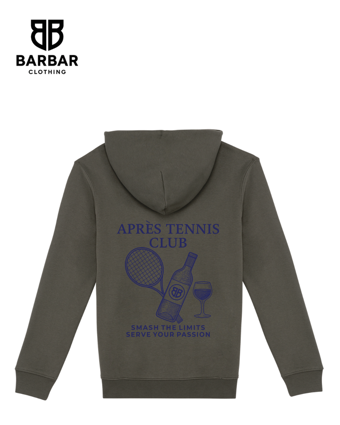 XXS / Organic Kakhi (Navy Blue logo)