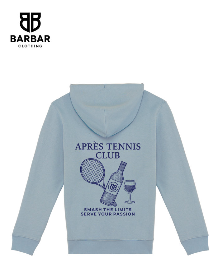 XXS / Aquamarine (Navy Blue logo)