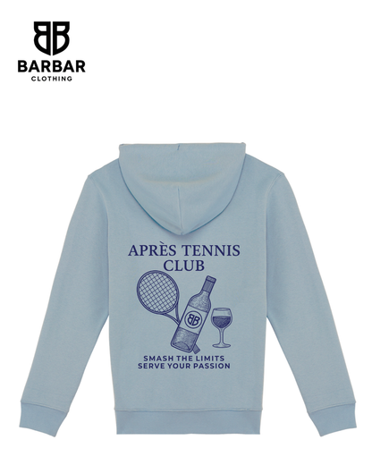 XXS / Aquamarine (Navy Blue logo)