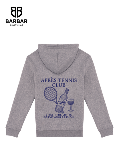 XXS / Moon Grey (Navy Blue logo)