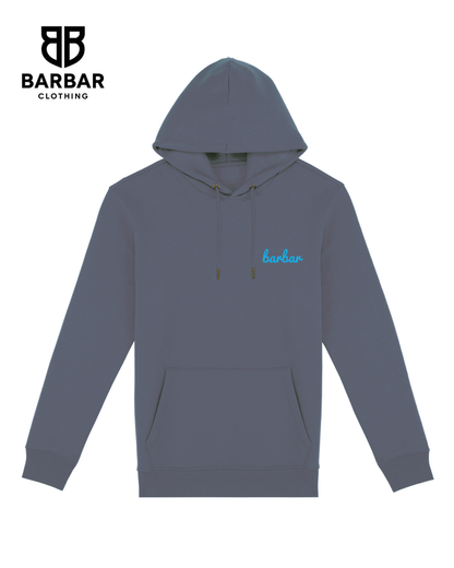 XXS / Mineral Grey (light blue logo)