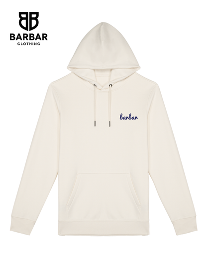 XXS / Ivory (Navy Blue logo)