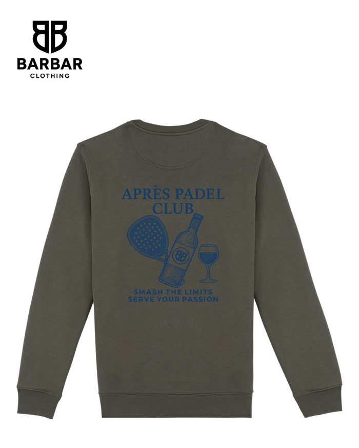 XXS / Organic Kakhi (Navy Blue logo)