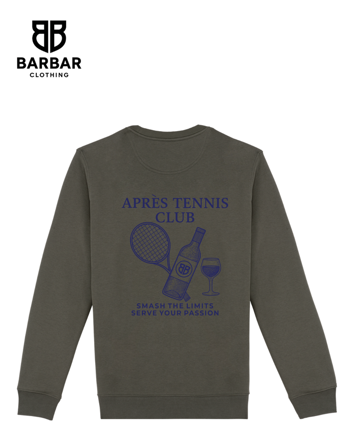 XXS / Organic Kakhi (Navy Blue logo)