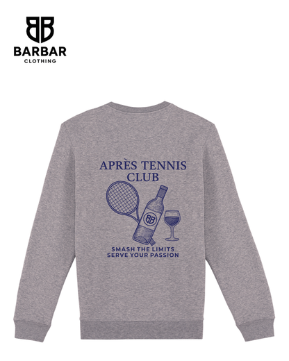 XXS / Moon Grey (Navy Blue logo)