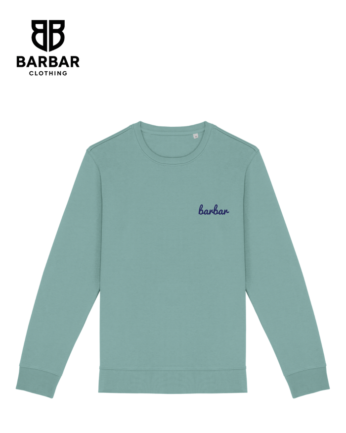 XXS / Jade Green (Navy Blue logo)