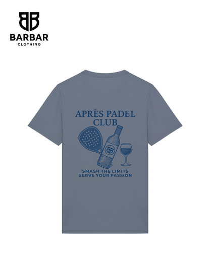 XXS / Mineral Grey (navy blue logo)