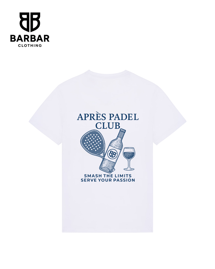 XXS / White (Navy Blue logo)
