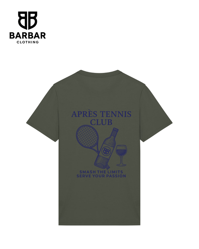 XXS / Organic Kakhi (Navy Blue logo)