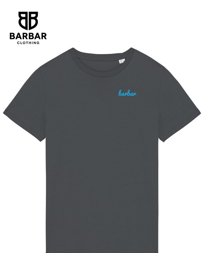 XXS / Iron Grey (Light Blue logo)