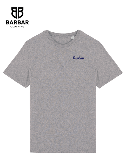 XXS / Moon Grey (Navy Blue logo)