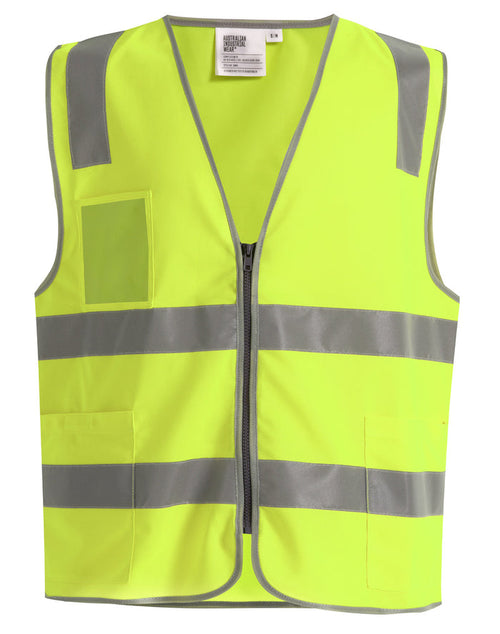 Unisex Hi Vis Safety Vest c/w ID and Utility Pocket