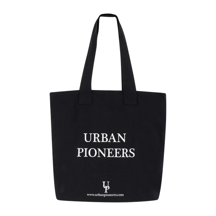 Urban Pioneers Uni UP Recycled Tote Bag BAG BLACK