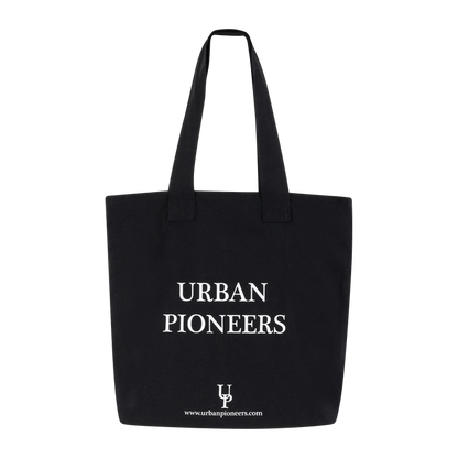 Urban Pioneers Uni UP Recycled Tote Bag BAG BLACK