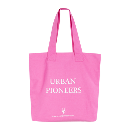 Urban Pioneers Uni UP Recycled Tote Bag BAG SACHET PINK
