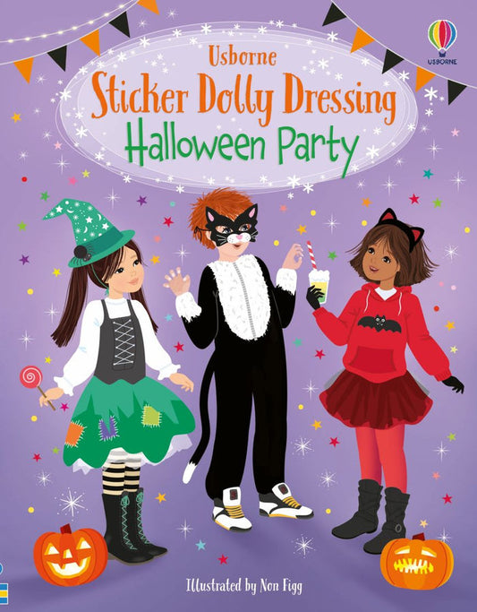 Usborne Sticker Dolly Dressing Halloween Party