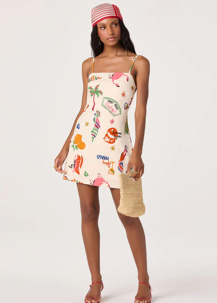 Valencia Mini Dress - Island Sketchbook