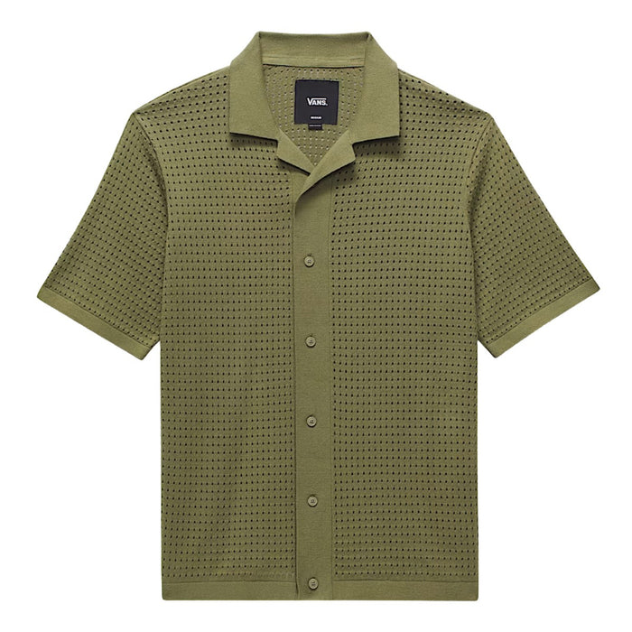 Vans Feldman Sweater Polo Shirt Loden Green
