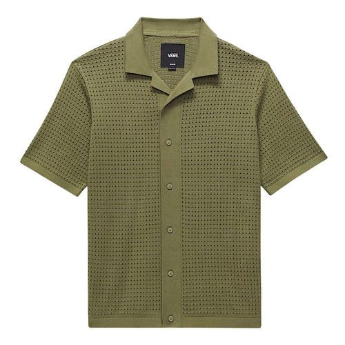 Vans Feldman Sweater Polo Shirt Loden Green