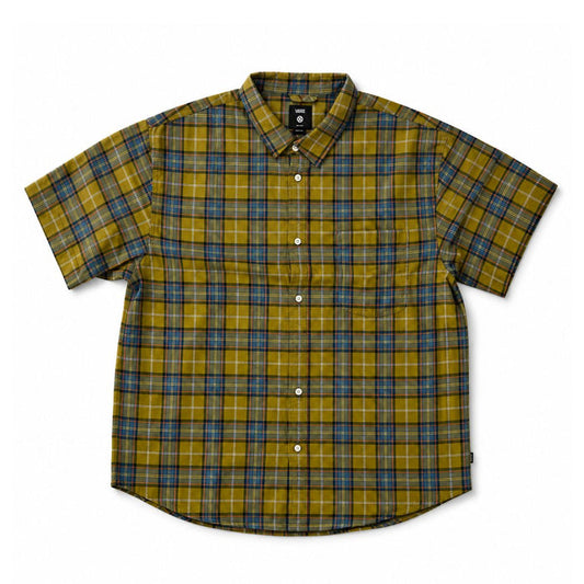Vans Lawson Plaid Burn Gold
