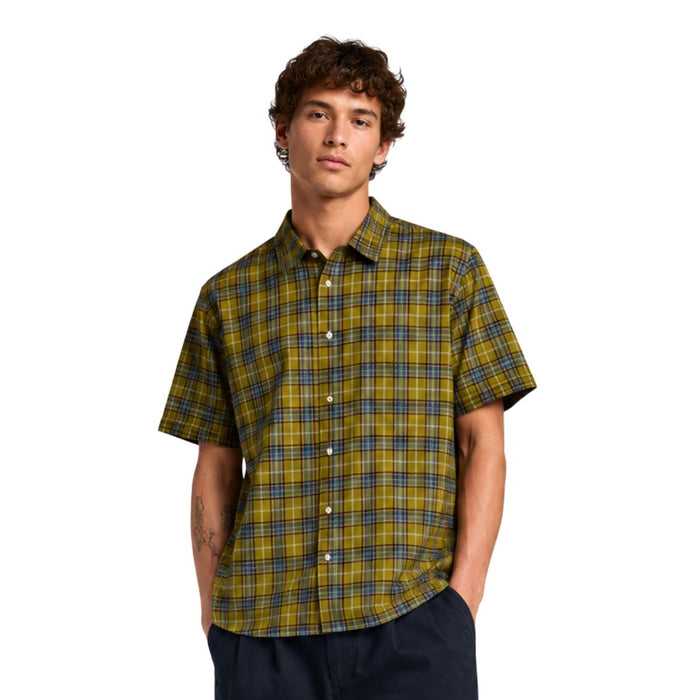Vans Lawson Plaid Burn Gold
