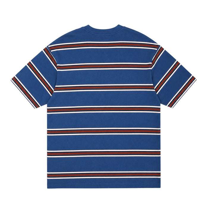 Vans Mesa Stripe T-Shirt Royale White Red