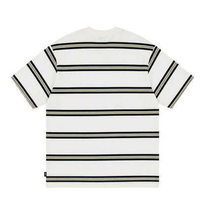 Vans Mesa Stripe T-Shirt White Green