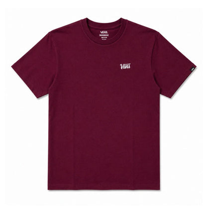 Vans Mini Script T-Shirt Burgundy